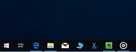 Pin Screen Snip na barra de tarefas no Windows 10