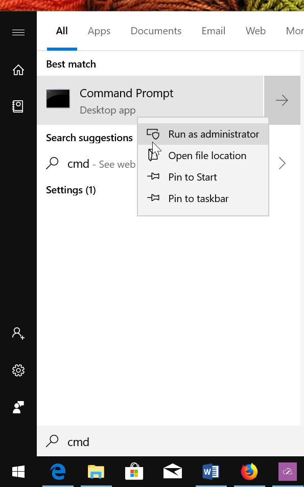 Abra as configurações de firmware UEFI usando o prompt de comando