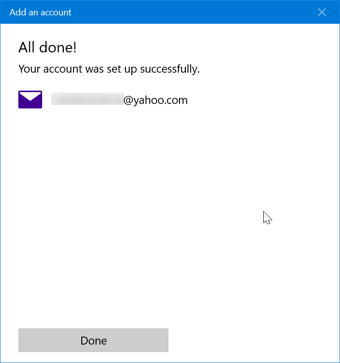 Como adicionar o Yahoo! Conta de correio para correio do Windows 10 12 Adicionar Yahoo! Correio para aplicativo de correio do Windows 10