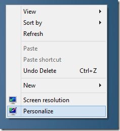 Como ativar a transparência Aero no Windows 8 RTM 2 Como ativar a transparência Aero no Windows 8 RTM