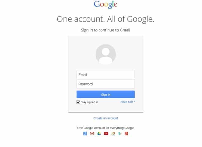 Como alterar a senha do Gmail