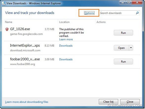 Como alterar o local de download padrão no Internet Explorer 9 3 Como alterar o local de download padrão no Internet Explorer 9