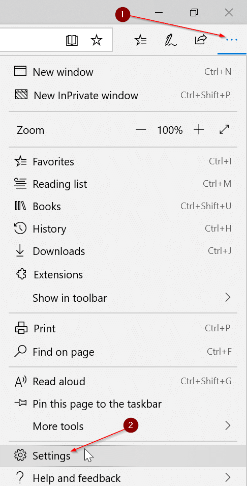 Alterar o mecanismo de pesquisa padrão no Microsoft Edge
