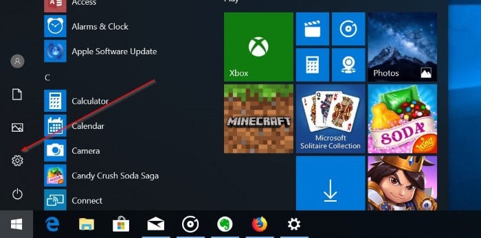 Altere o navegador padrão no Windows 10 usando o aplicativo Configurações