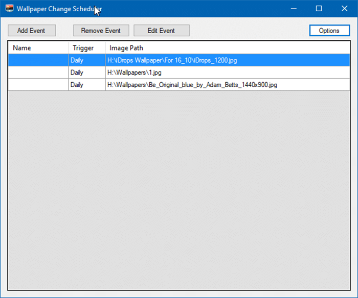 Alterar papel de parede com base na hora do dia no Windows 10 1 Alterar o plano de fundo da área de trabalho do Windows 10 com base na hora do dia