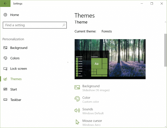 Como alterar temas no Windows 10 Creators Update 2 Exibir e alterar temas na atualização do Windows 10 Creators