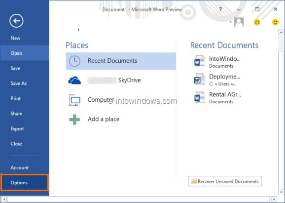 Como alterar o padrão de fundo do Office 2013 8 Como alterar o padrão de fundo do Office 2013
