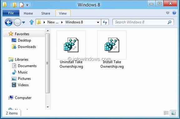 Assuma a propriedade de arquivos e pastas no Windows 8.1