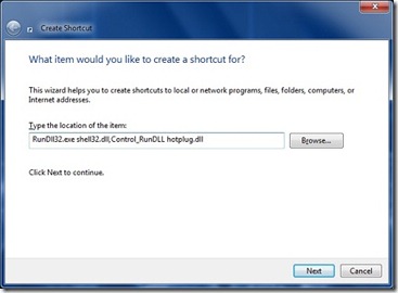 Como: Criar um atalho de teclado para a opção "Remover hardware com segurança"