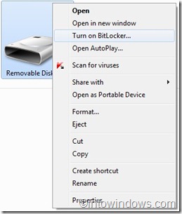 Como criptografar/descriptografar uma unidade flash USB no Windows 7
