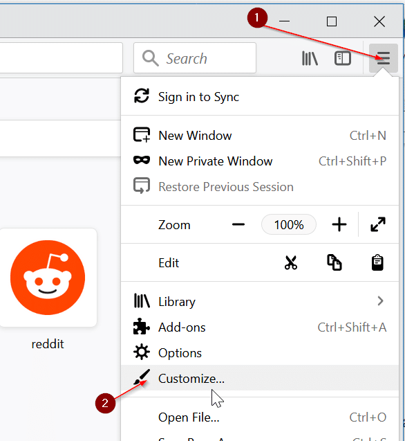 Ative o modo escuro no Firefox