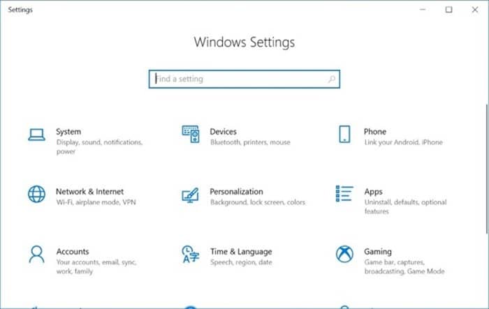 Como ativar ou desativar as configurações e o painel de controle no Windows 10 1 Como ativar ou desativar as configurações e o painel de controle no Windows 10