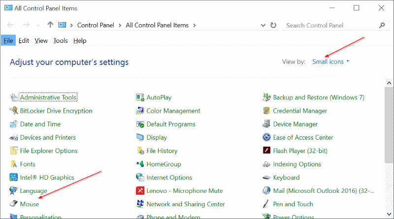 Ative ou desative o toque com três dedos ou clique para iniciar a Cortana