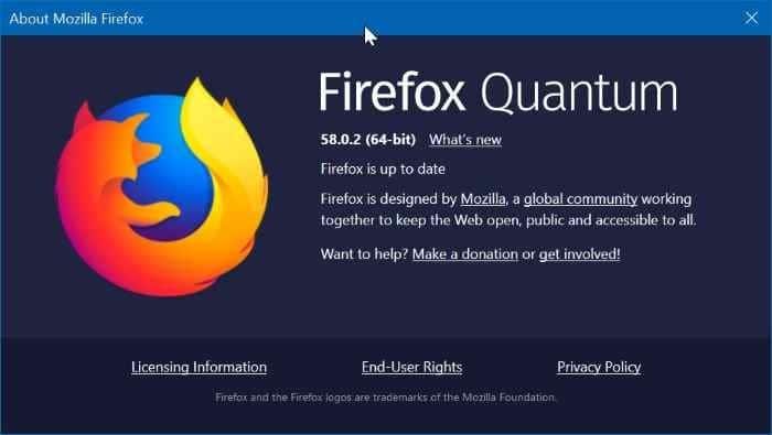 Como atualizar o Firefox para reparar todos os problemas