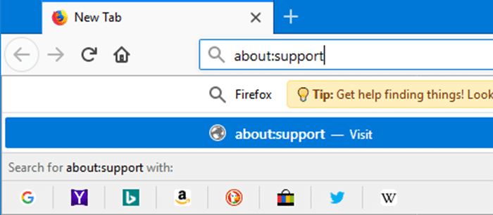 Atualize o Firefox para reparar problemas