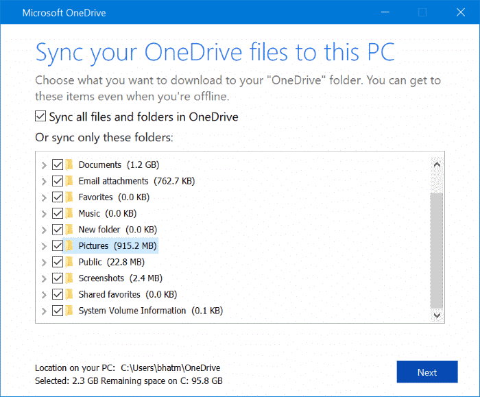 Faça backup automático das fotos do iPhone para o Windows 10 PC usando o OneDrive