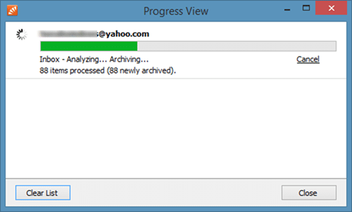Baixar e-mails do Yahoo!  Conta de correio