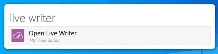 barra de pesquisa de estilo macOS para Windows 10