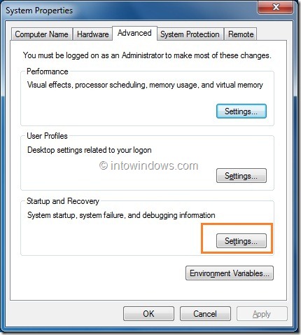 Como ignorar ou ocultar o gerenciador de inicialização do Windows no Vista e no Windows 7 4 Como ignorar ou ocultar o gerenciador de inicialização do Windows no Vista e no Windows 7