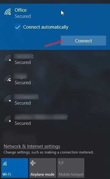 Conecte o PC com Windows 10 à rede Wi-Fi sem digitar a senha 3 Conecte o Windows 10 à rede Wi-Fi usando WPS