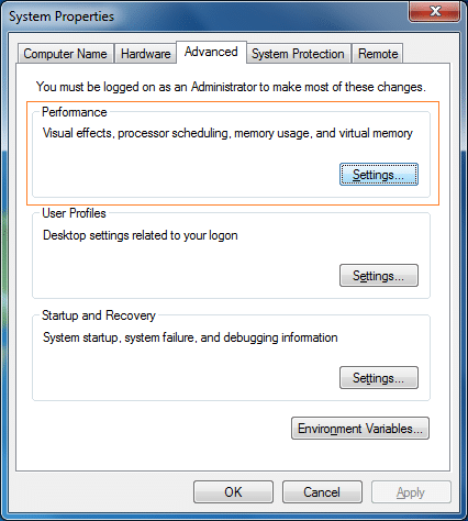 Habilite Use Peek para visualizar a opção de área de trabalho no Windows 7/8/10