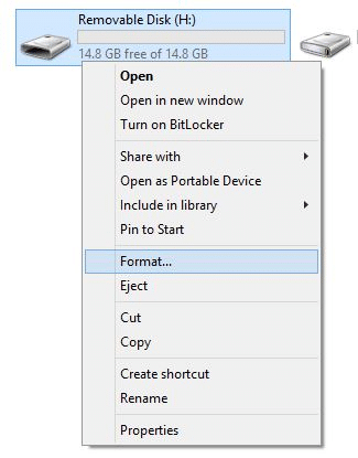 Correção: o arquivo é muito grande para o sistema de arquivos de destino