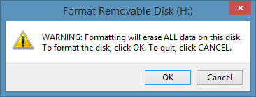 Correção: o arquivo é muito grande para o sistema de arquivos de destino