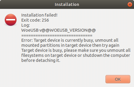 Criar USB inicializável do Windows 10 no Linux