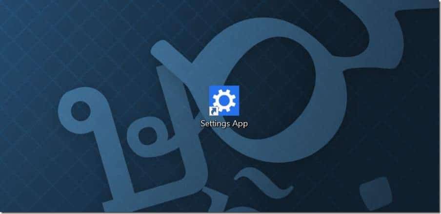 Como criar um atalho na área de trabalho para configurações no Windows 10