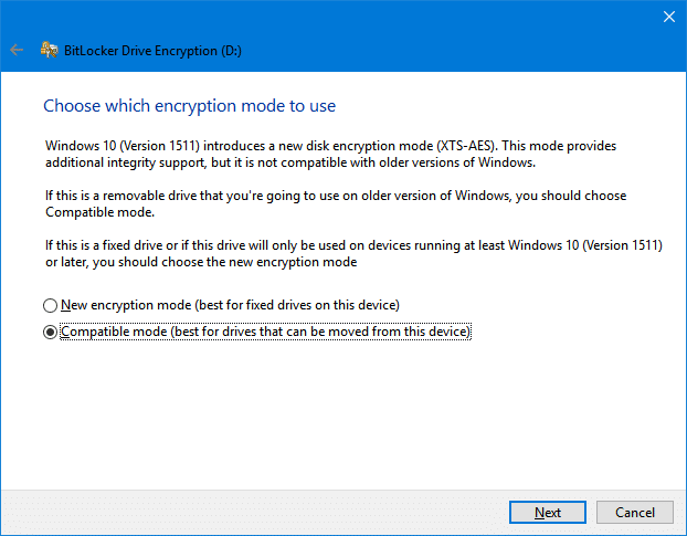 Criptografar cartões SD usando o BitLocker no Windows 10