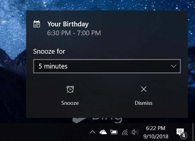 Como desativar as notificações de aniversário no Windows 10 1 Como desativar as notificações de aniversário no Windows 10