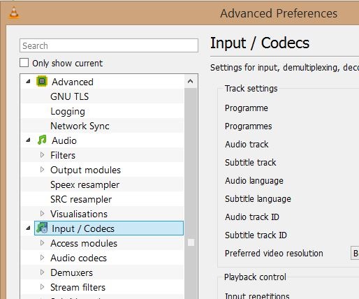 Impeça o VLC de carregar legendas automaticamente