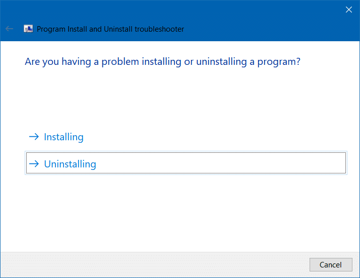 Como desinstalar os serviços do Boot Camp no Windows 10 6 Desinstale o Boot Camp usando a instalação e desinstalação de programas da Microsoft