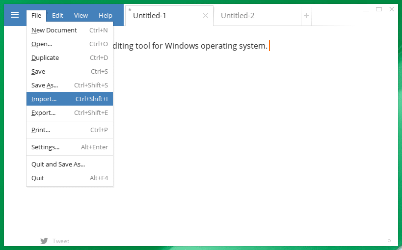 Write é uma boa ferramenta de edição de texto para Windows