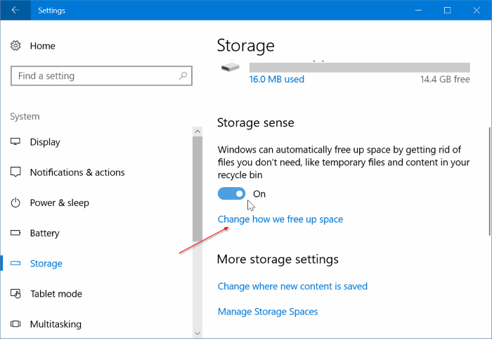 Excluir automaticamente arquivos de instalação anteriores do Windows no Windows 10 3 Exclua automaticamente os arquivos de instalação anteriores do Windows no Windows 10
