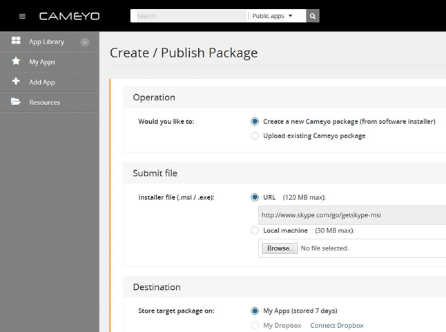 Adicione seus aplicativos favoritos