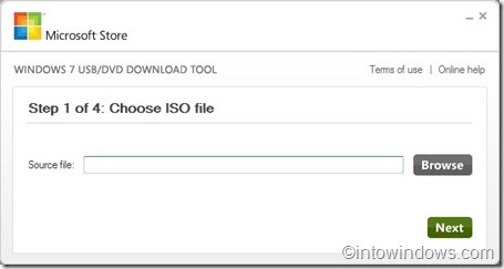 A ferramenta de download de USB/DVD do Windows 7 agora é a ferramenta de download de USB/DVD do Windows 2 Ferramenta de download de USB/DVD do Windows