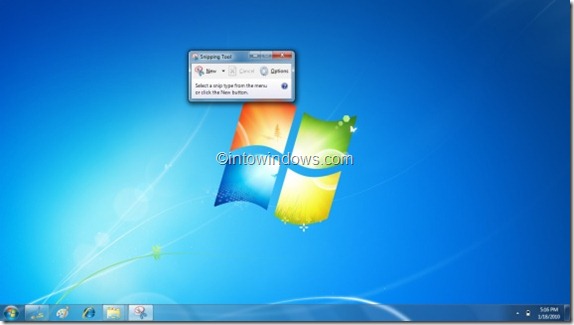 Como tirar instantâneos do menu de contexto usando a ferramenta de recorte