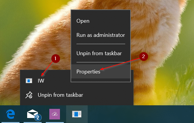 Fixar qualquer arquivo na barra de tarefas do Windows 10