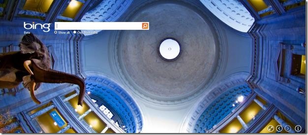 Definir automaticamente a imagem da página inicial do Bing como plano de fundo da tela inicial na janela 8.1