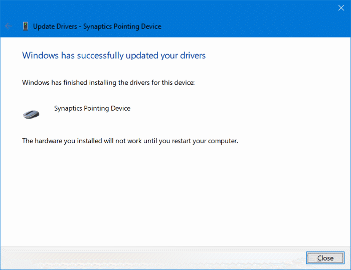Ative o Touchpad de precisão em qualquer laptop Windows 10 16 Instale o driver do touchpad de precisão e habilite o touchpad de precisão