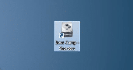 Adicionar o ícone do Boot Camp à bandeja do sistema da barra de tarefas