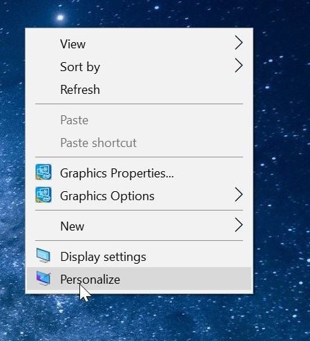 Restaurar o ícone do OneDrive por meio de configurações