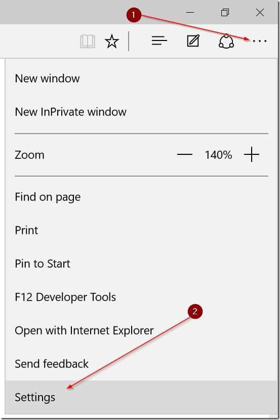 Como impedir que o Edge peça para lembrar senhas 2 Impedir que o Edge peça para lembrar suas senhas no Windows 10