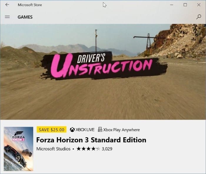 Impedir que os vídeos sejam reproduzidos automaticamente na Windows Store no Windows 10 1 Impedir que os vídeos sejam reproduzidos automaticamente na Windows Store no Windows 10