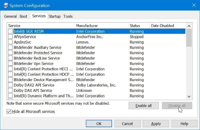 Como limpar a inicialização do Windows 10 3 Inicie o Windows 10 no modo de inicialização limpa