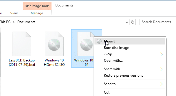Execute uma instalação limpa do Windows 10 a partir da imagem ISO