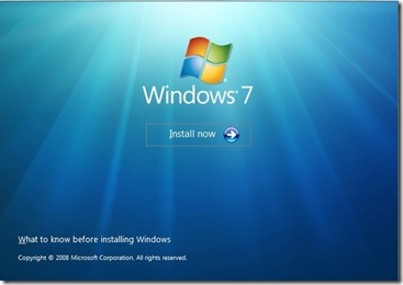Instalar Procedimento de instalação do Windows 7