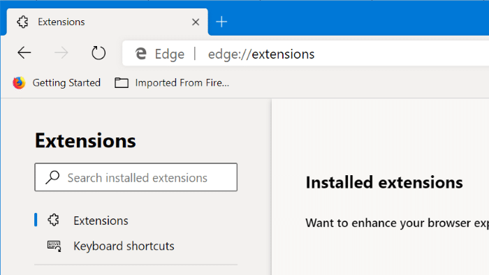 Instale extensões do Chrome no Microsoft Edge pic3