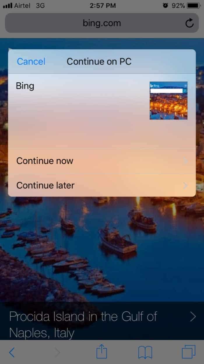Vinculando o iPhone ao PC com Windows 10